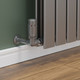 DELTA-CR-MGP-LS03 - Delta Corner TRV Metallic Grey Thermostatic Radiator Valve DELTA-CR-MGP-LS03 - Delta Corner TRV Metallic Grey Thermostatic Radiator Valve